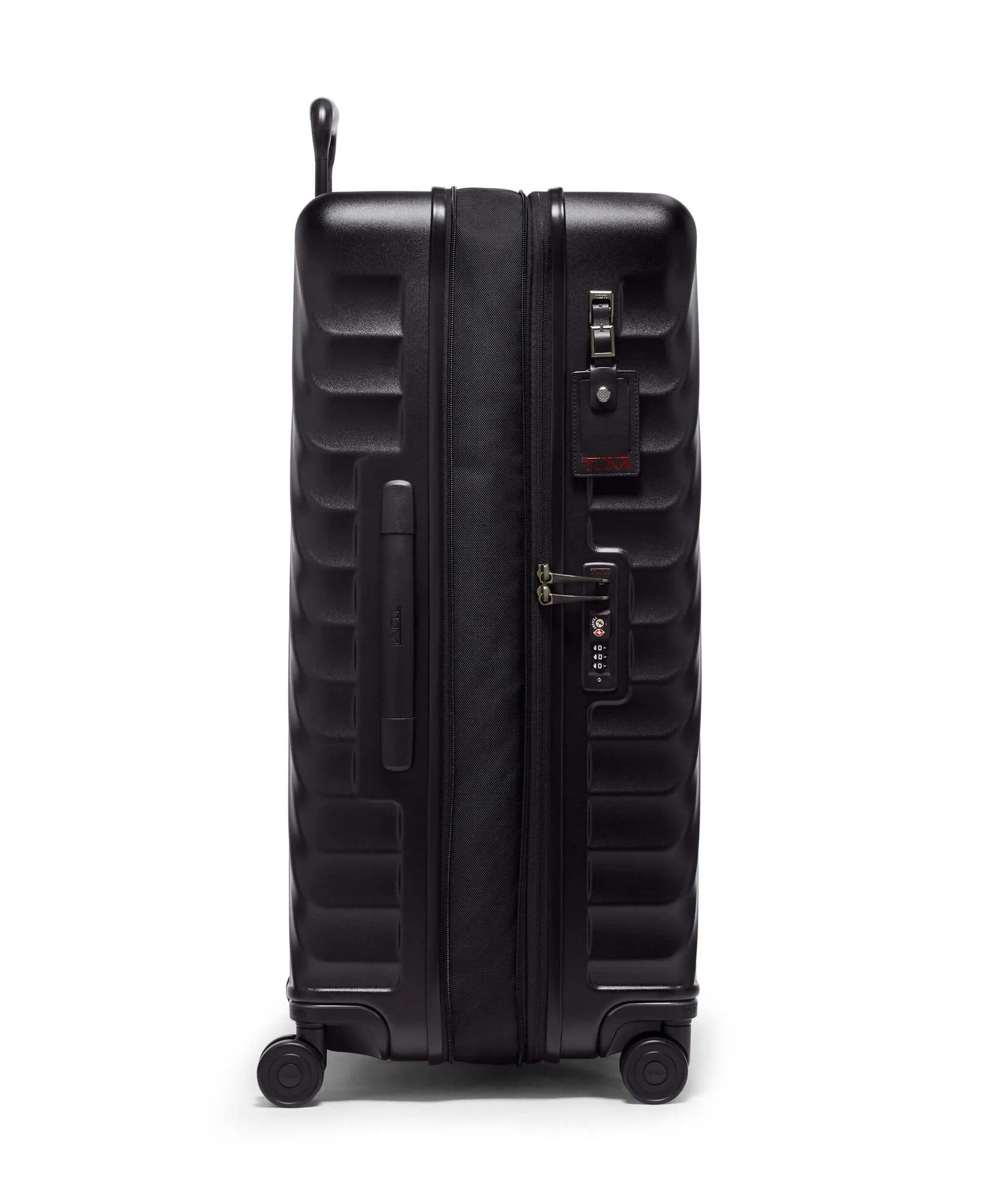 19 Degree Extended Trip Expandable 4 Wheeled Packing Case - Black Textured