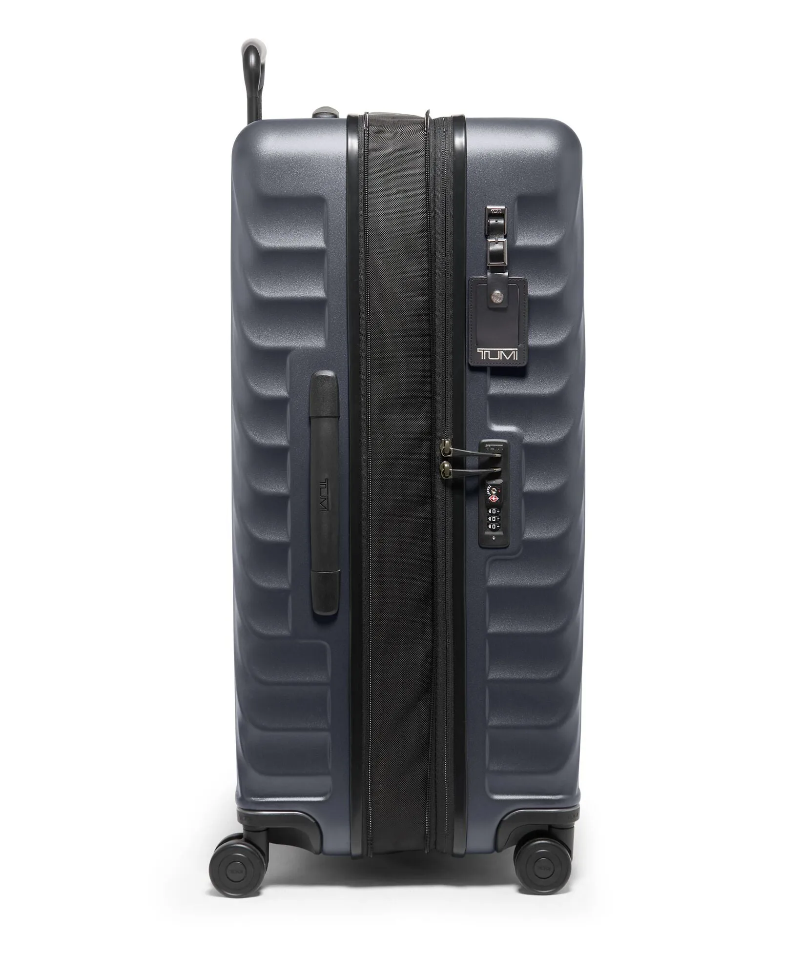 19 Degree Extended Trip Expandable 4 Wheeled Packing Case - Grey Texture