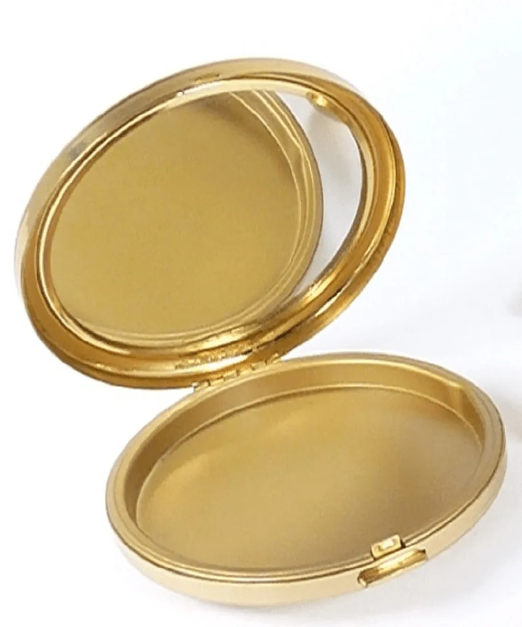 1960s Melissa Brand Compact For Max Factor Creme Puff Foundation.