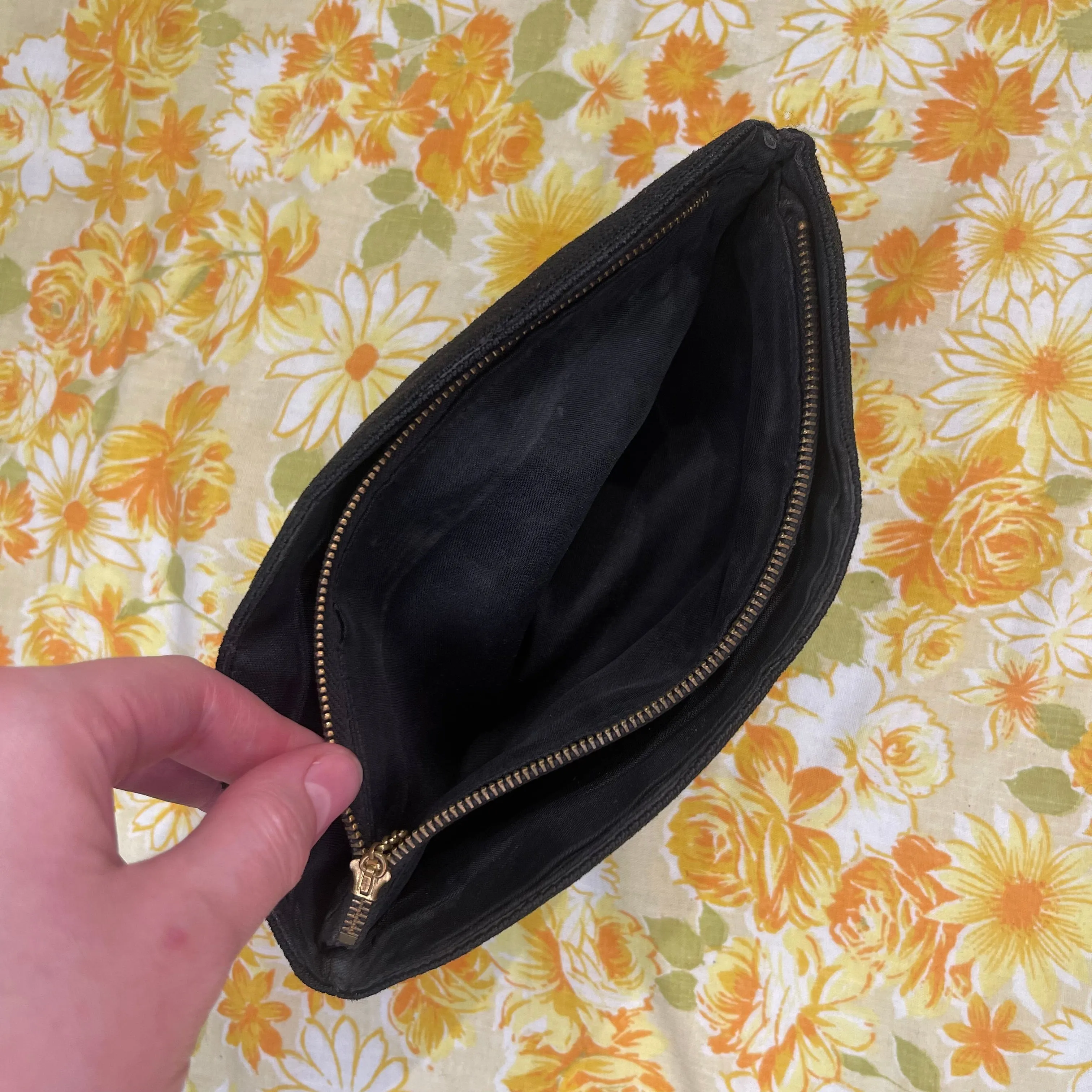 40's Vintage Black Mini Purse