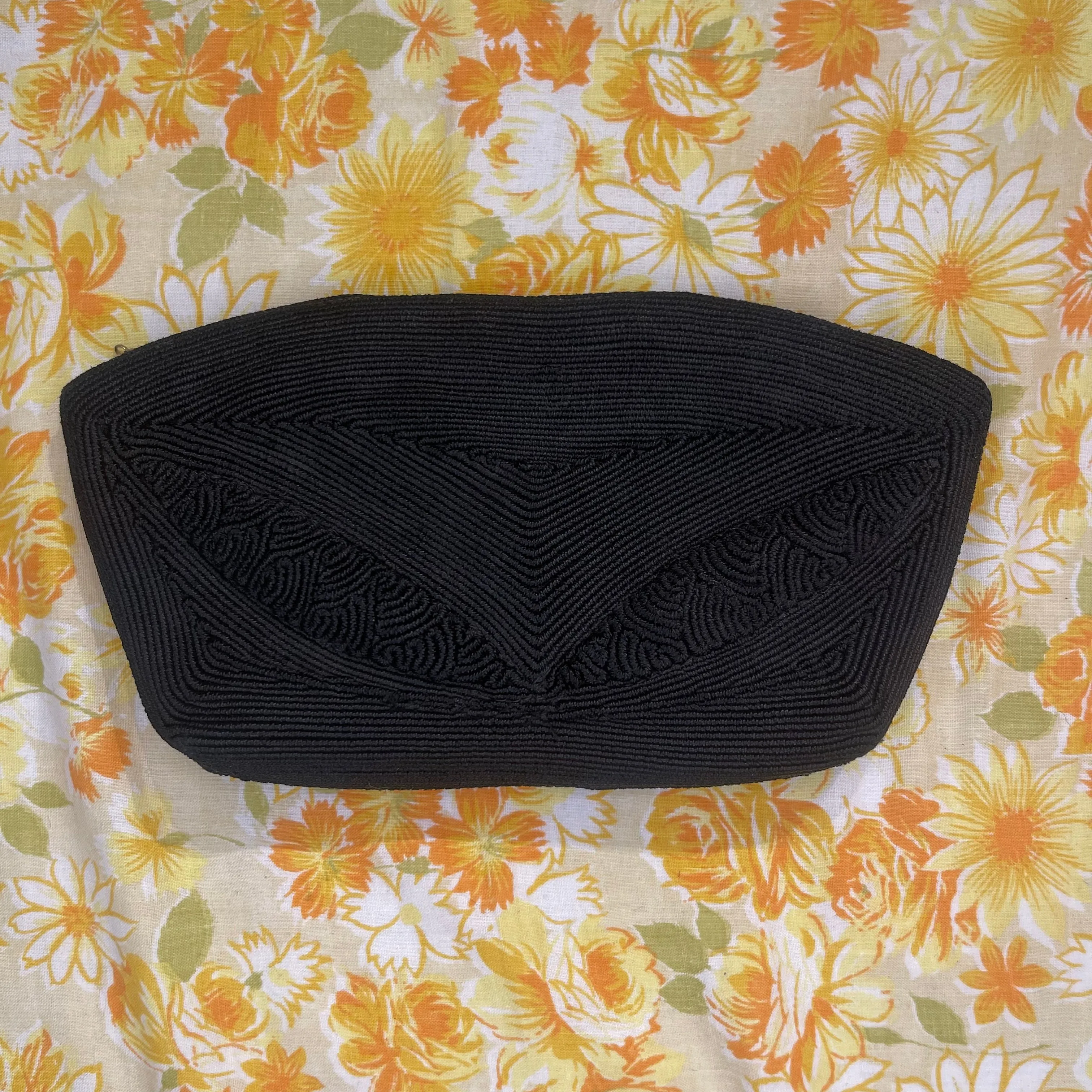 40's Vintage Black Mini Purse