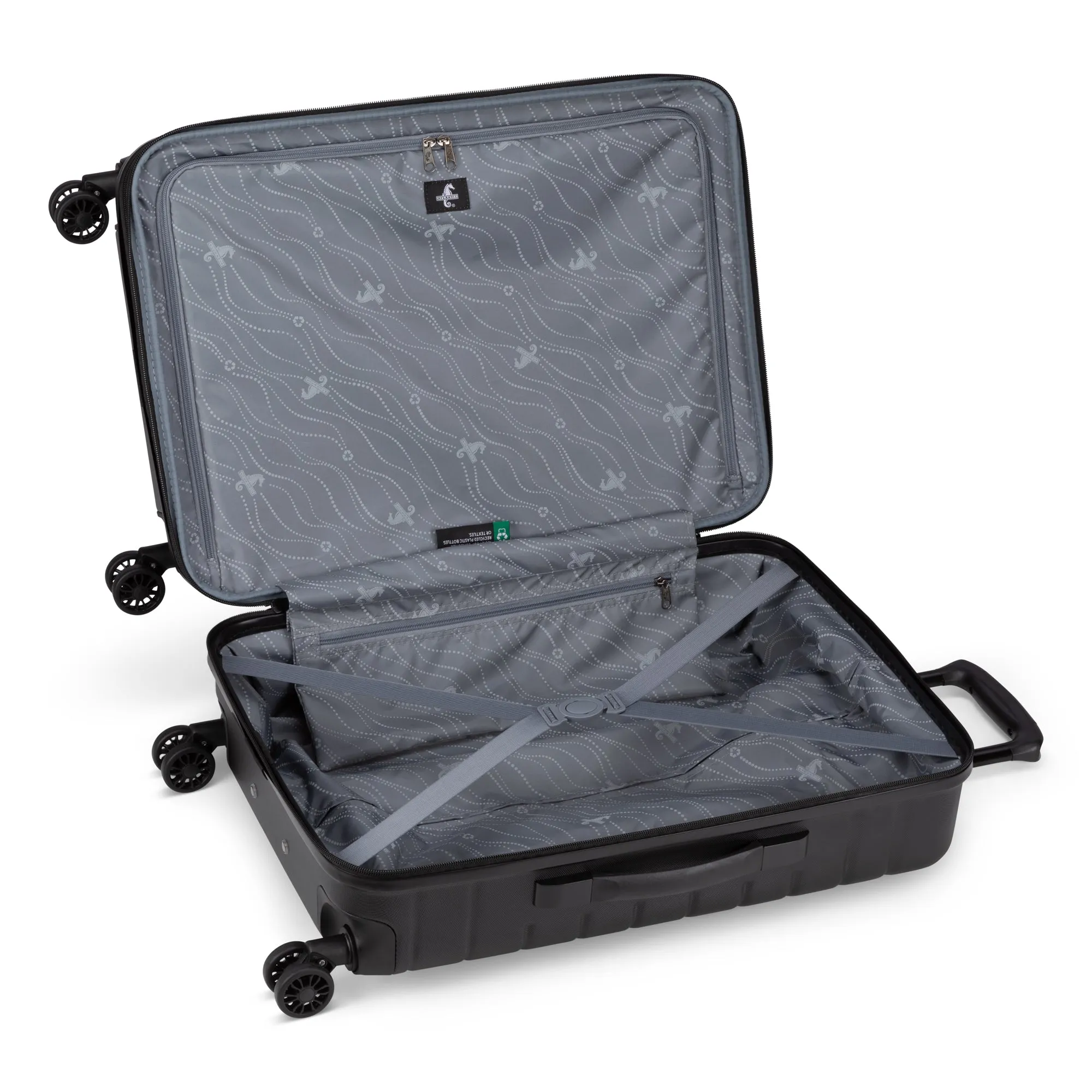 Atlantic Riptide Spinner Large Expandable Luggage