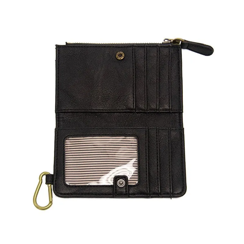 Bobbi Bi-fold Wallet with Carabiner