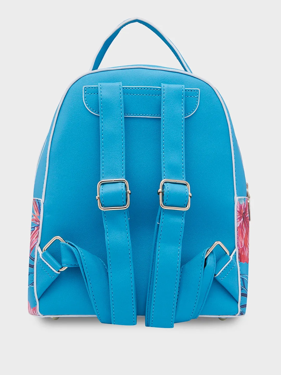 Caprese Renee Fashion Backpack Medium | Women'S Stylish Backpack Blue