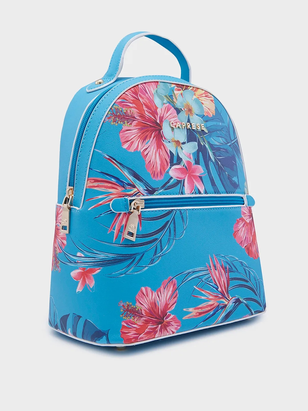 Caprese Renee Fashion Backpack Medium | Women'S Stylish Backpack Blue