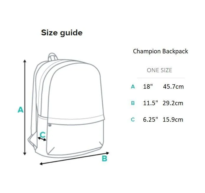 Classic | Sporting and Stylish Champion Backpack