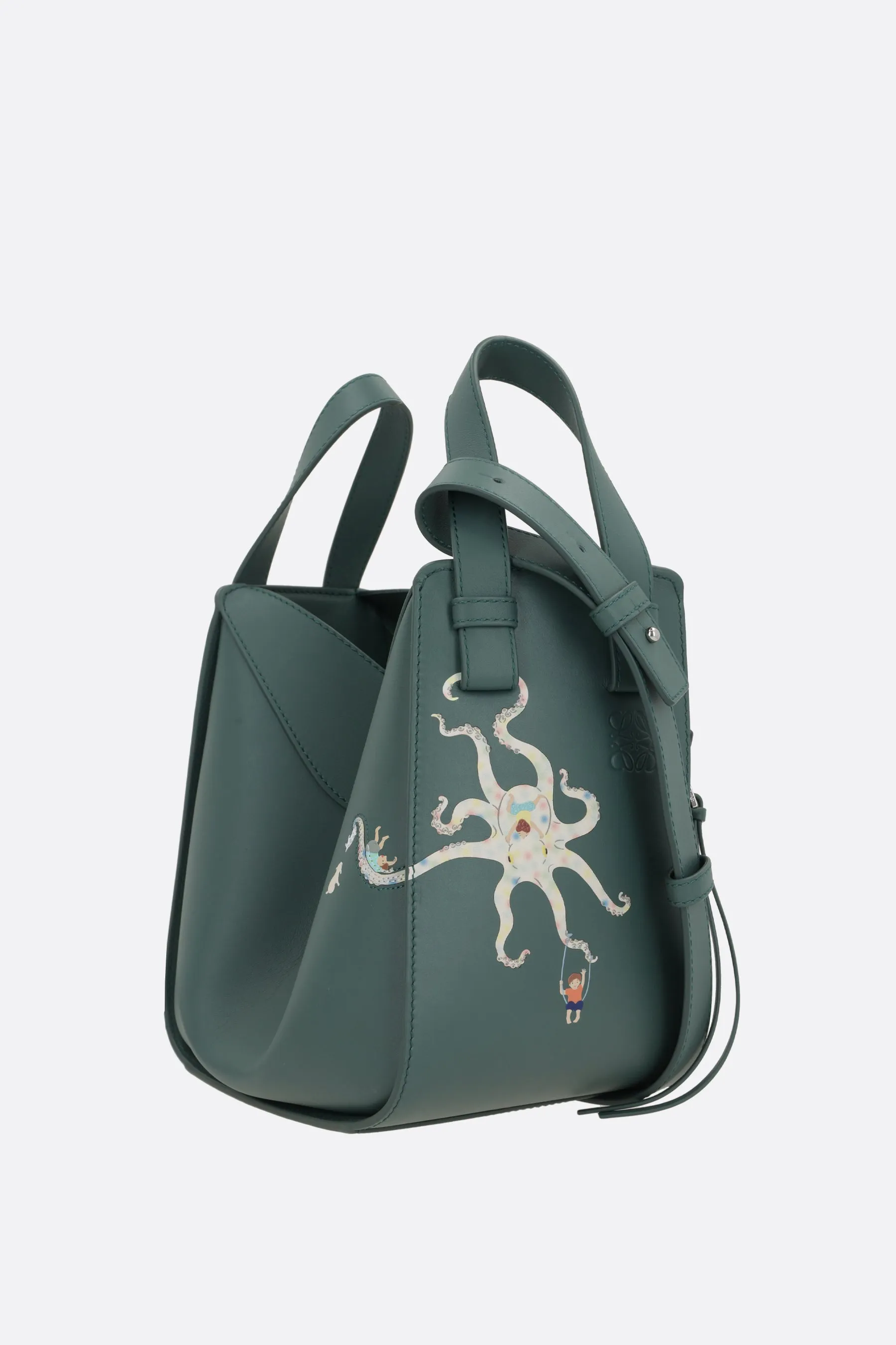 Hammock Octopus compact bag in nappa