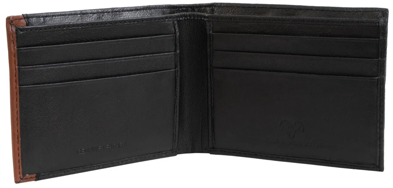 Jack Abrahams Bi-Fold RFID Front Pocket Wallet