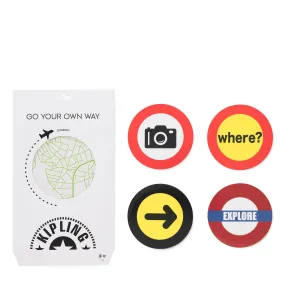 Kipling Explore Mix Col Ss20 Travel Sticker C2I3225-Q54