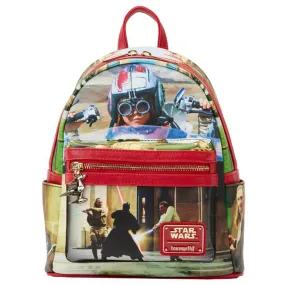 Loungefly Star Wars Scenes Phantom Menace Mini Backpack