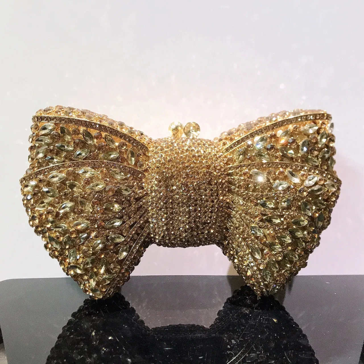 Luxury Bow Evening Clutch