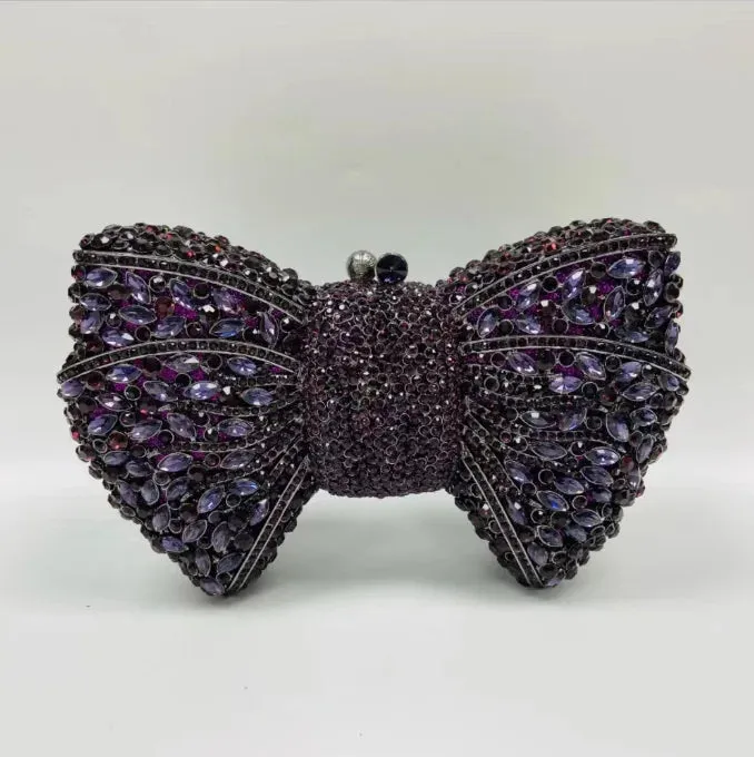 Luxury Bow Evening Clutch