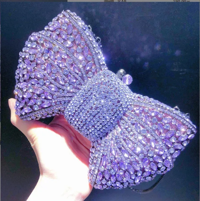 Luxury Bow Evening Clutch