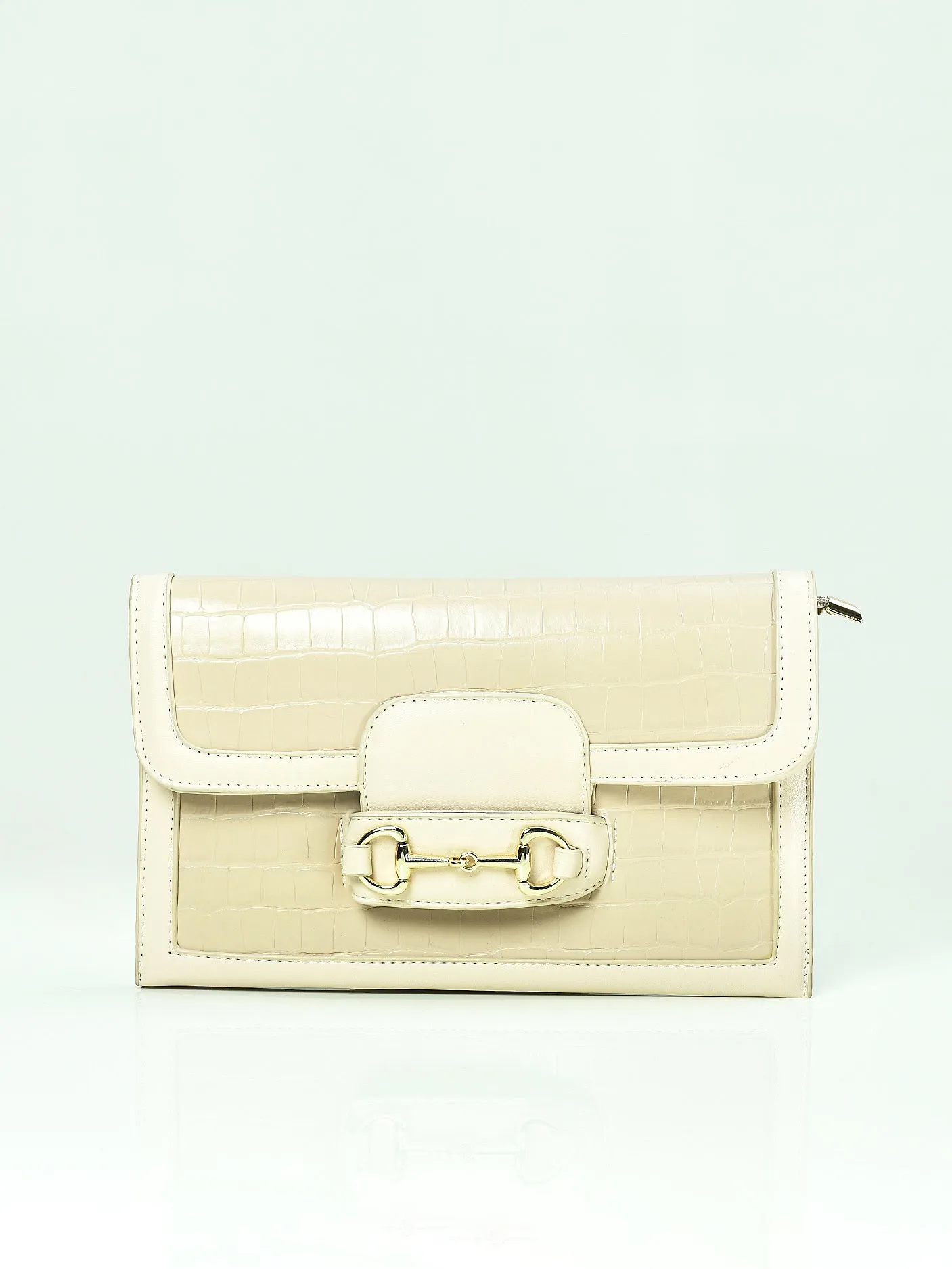 Metallic Textured Clutch