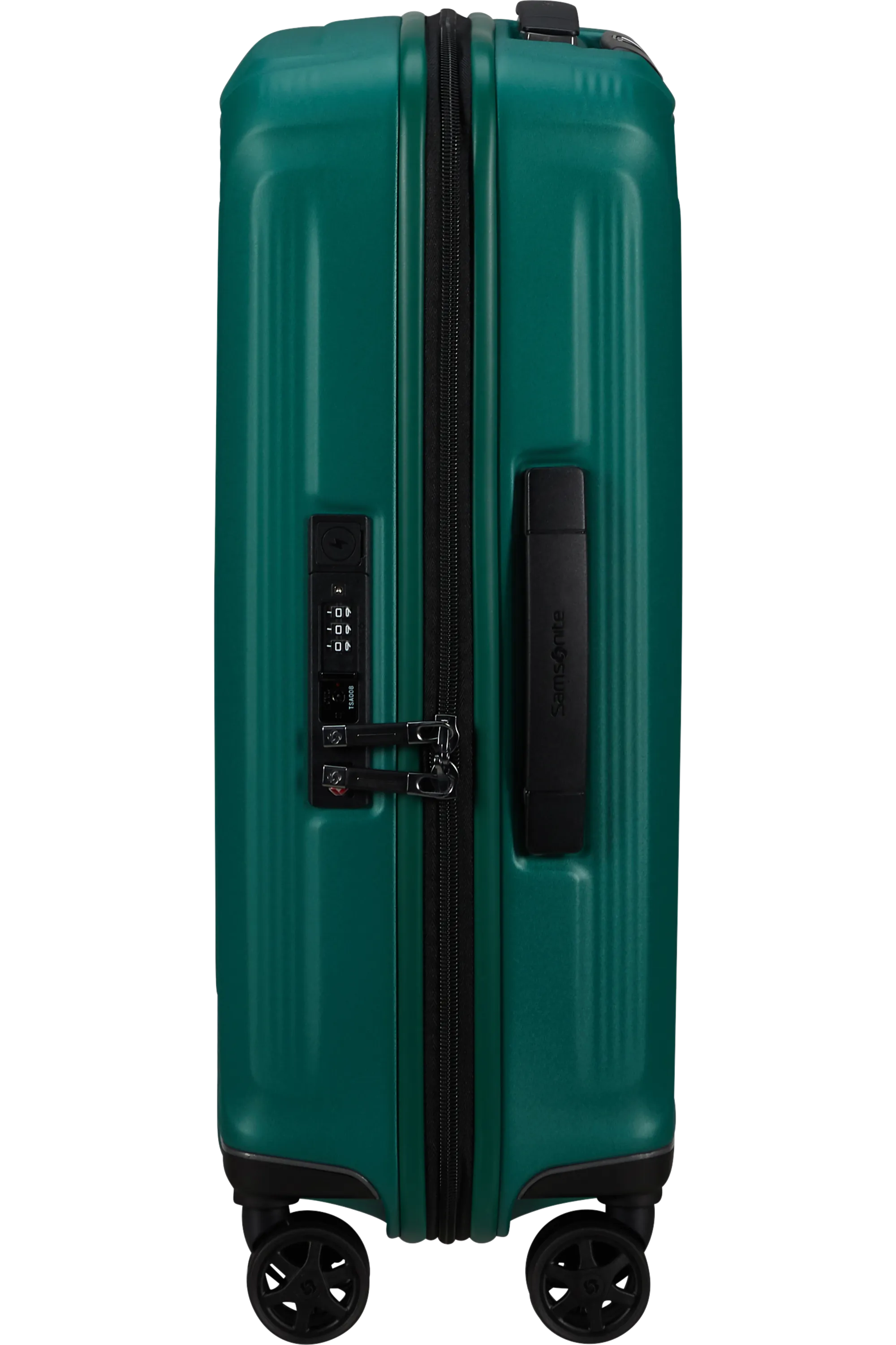 NUON 55cm Spinner Expandable (4 Wheels) - Pine Green