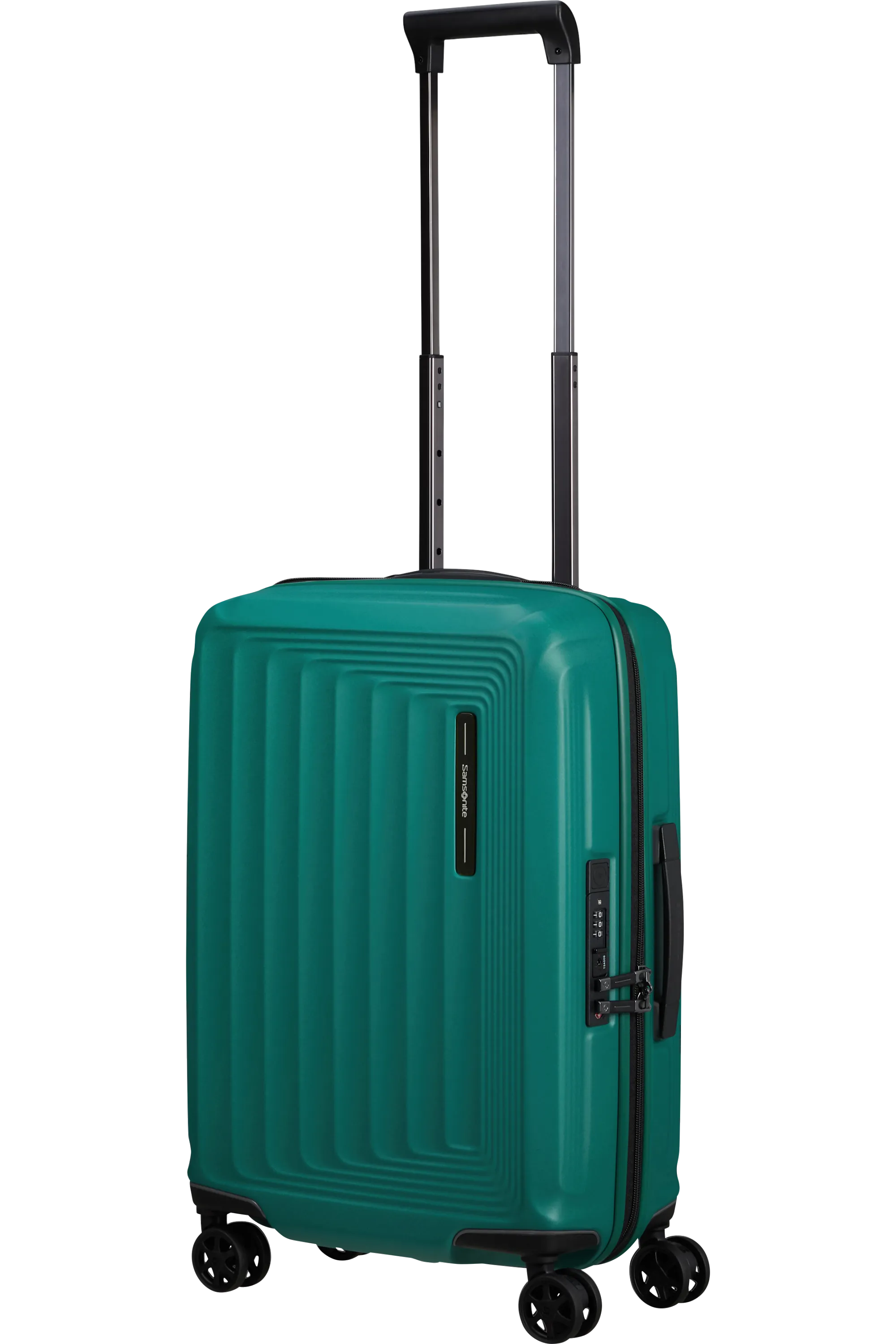 NUON 55cm Spinner Expandable (4 Wheels) - Pine Green