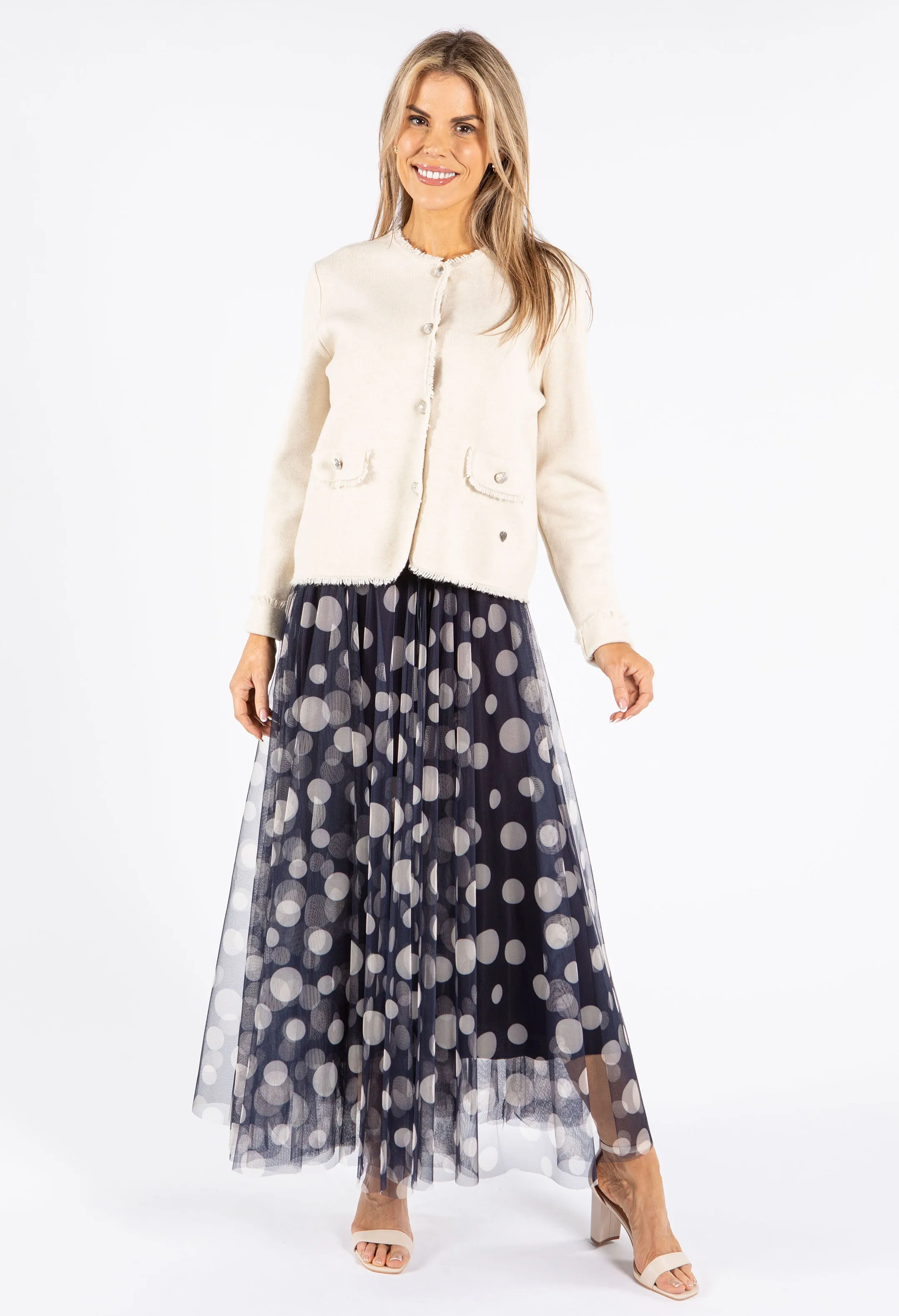 Polka Dot Tulle Skirt