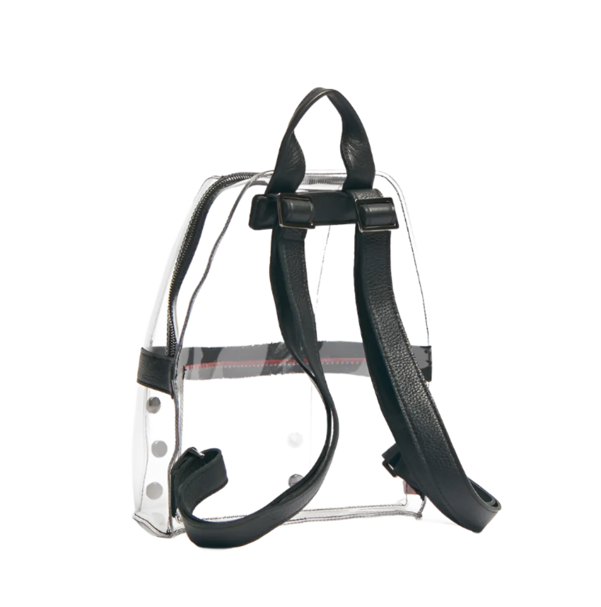 retired HUNTER MED Backpack in Clear/ Black
