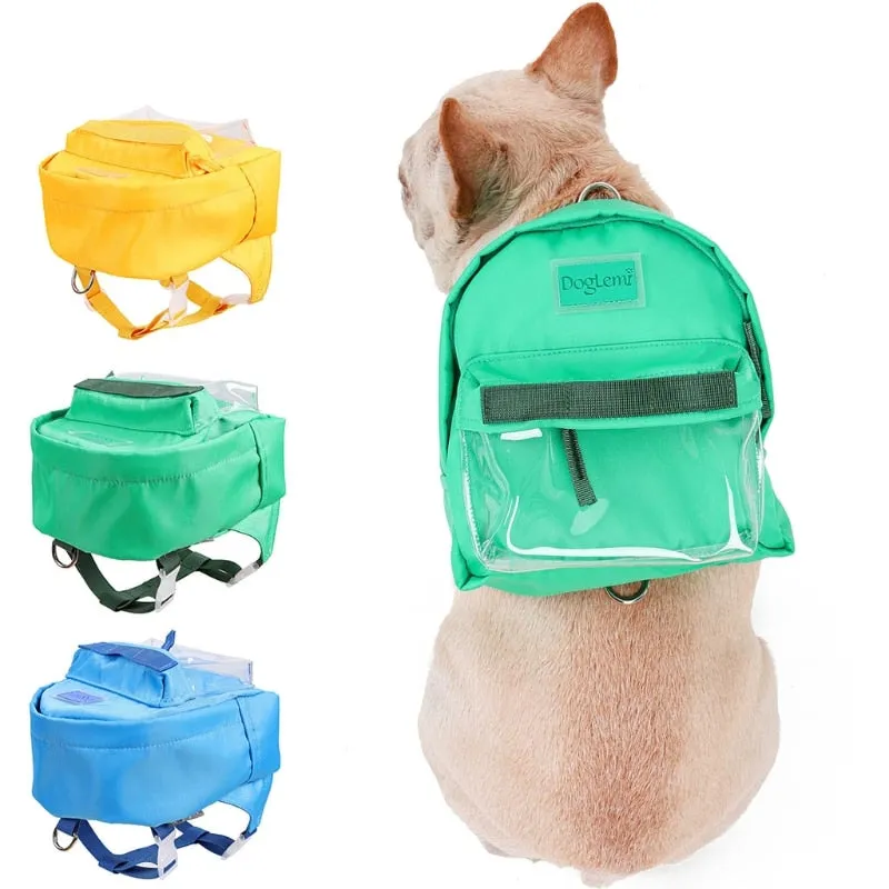 Stylish Frenchie Self Backpack WS227