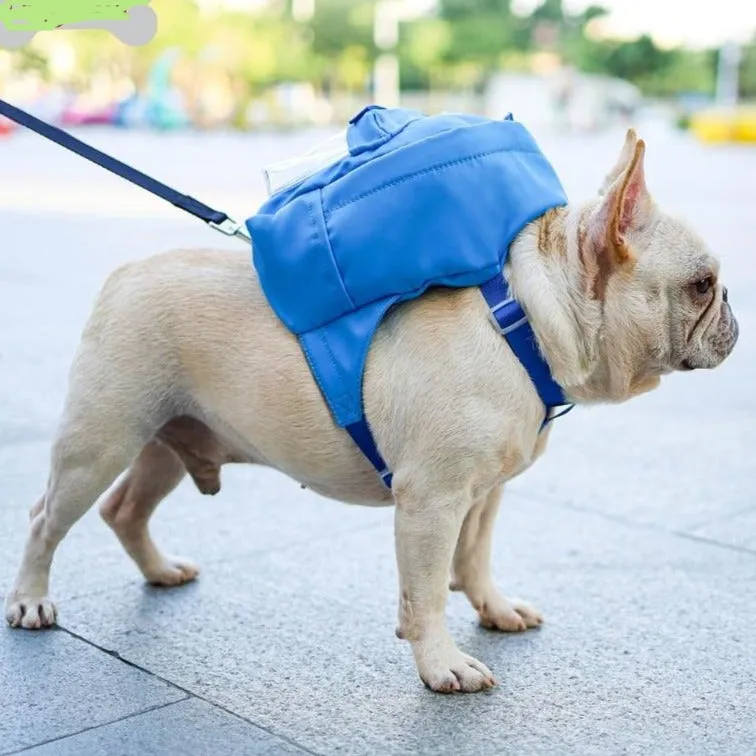 Stylish Frenchie Self Backpack WS227