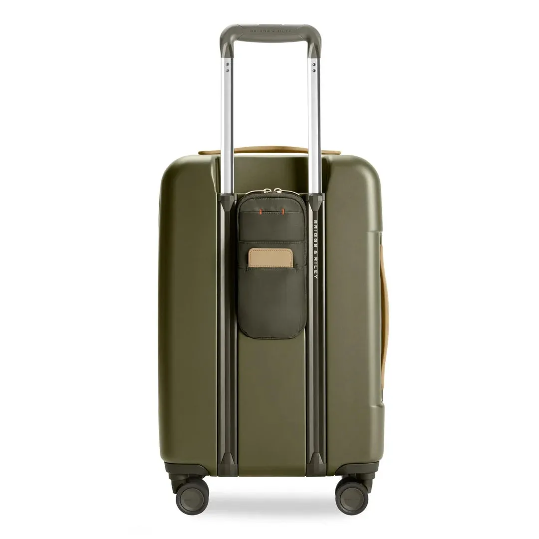 Sympatico Essential 56cm Carry-On Expandable Spinner - Olive