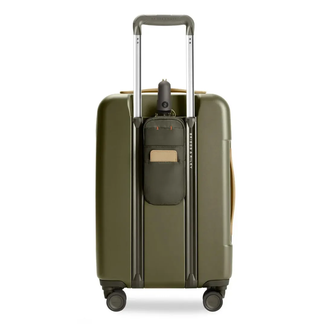 Sympatico Essential 56cm Carry-On Expandable Spinner - Olive