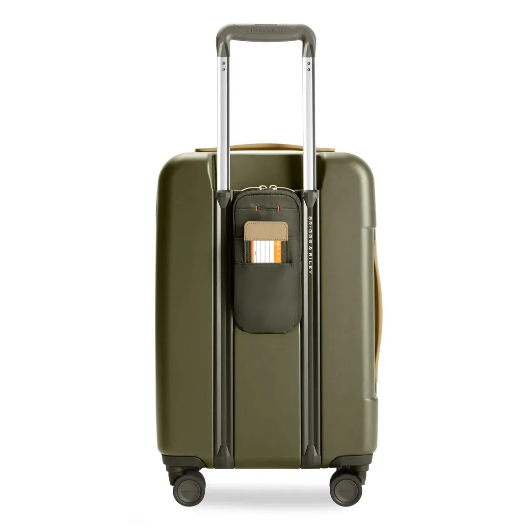 Sympatico Essential 56cm Carry-On Expandable Spinner - Olive