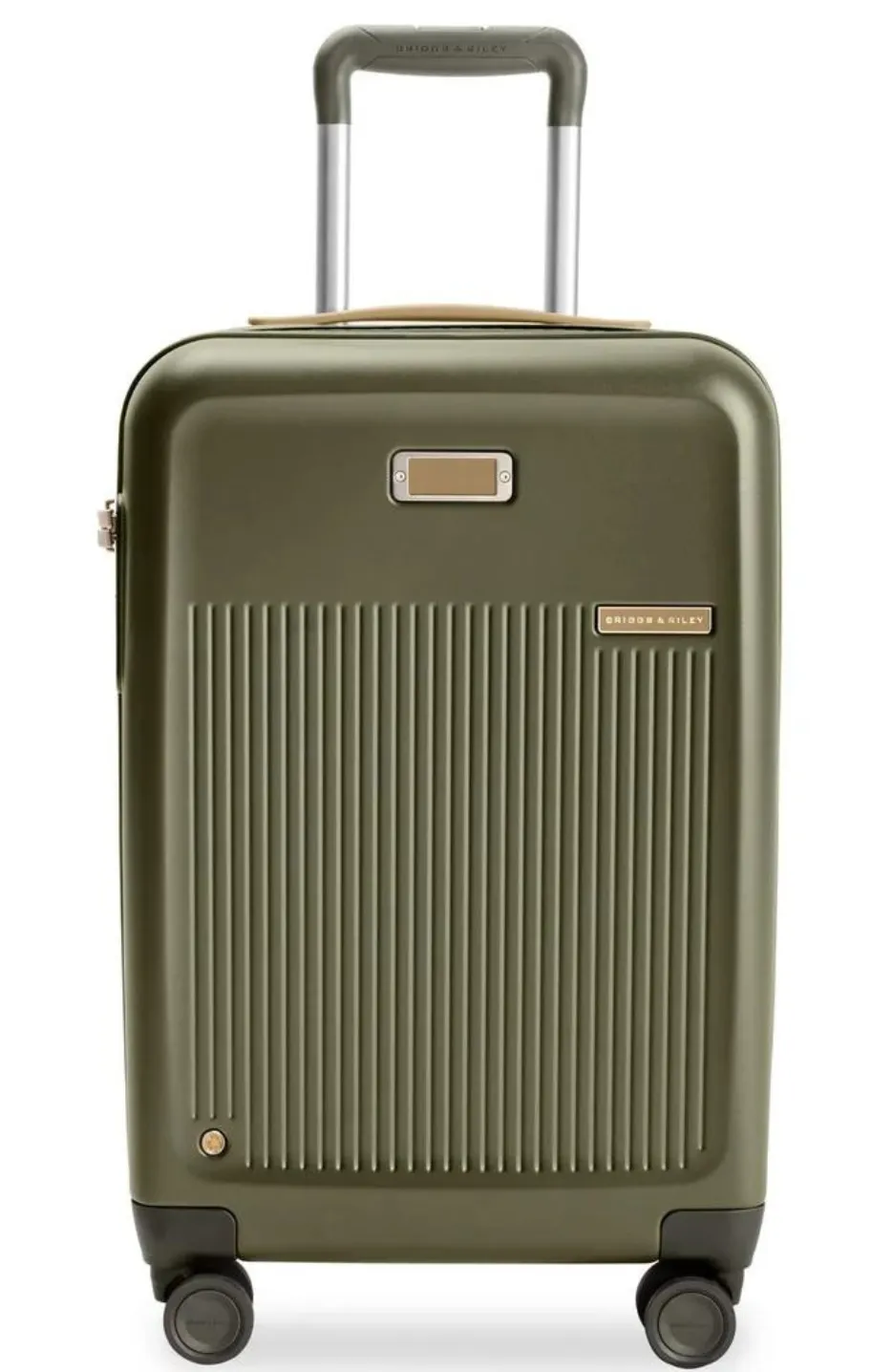 Sympatico Essential 56cm Carry-On Expandable Spinner - Olive