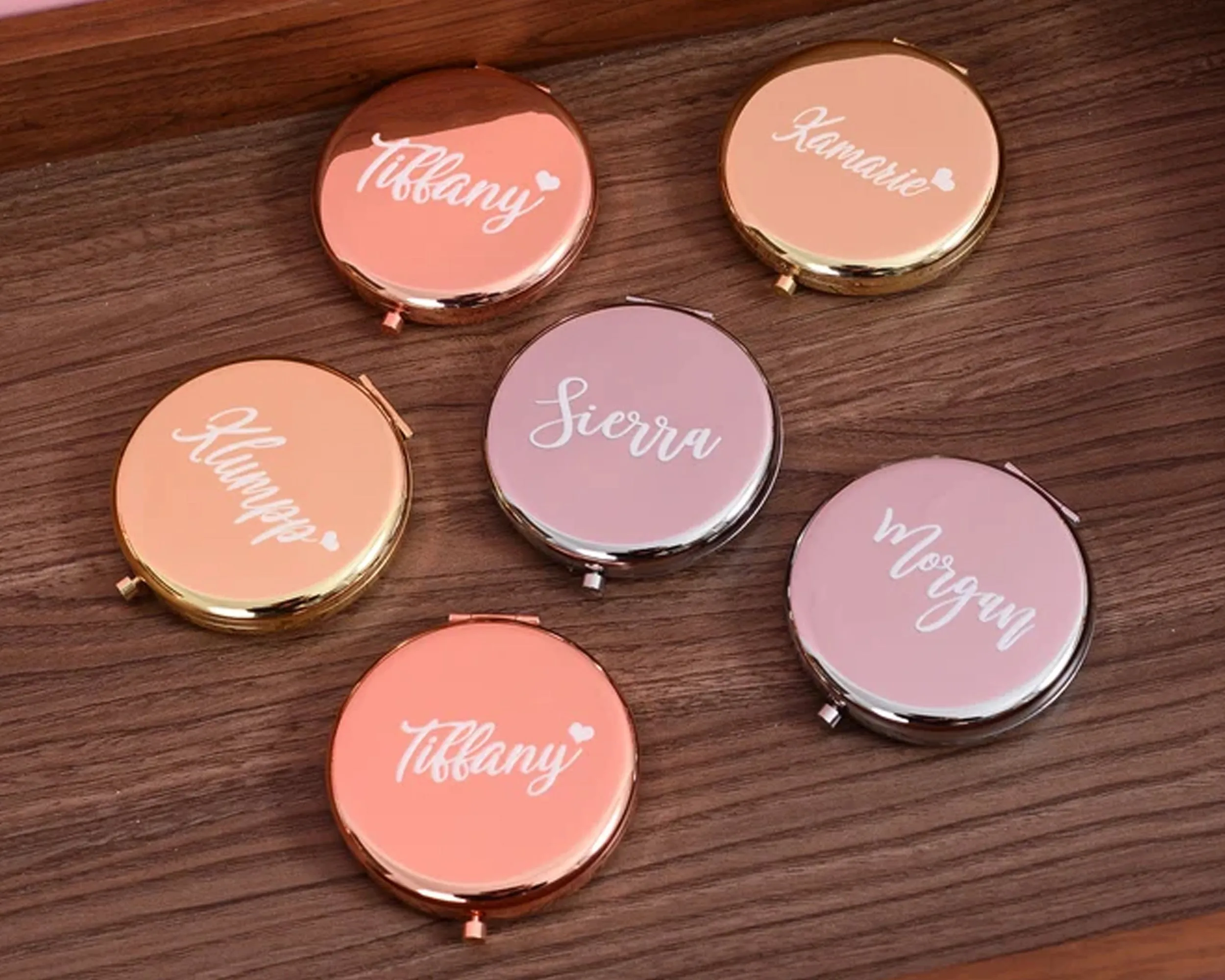 Wedding Gift Compact Mirror